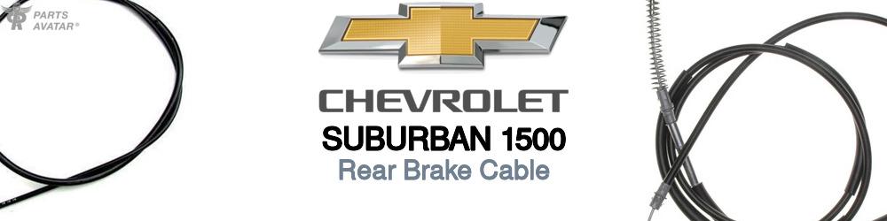 Discover Chevrolet Suburban 1500 Rear Brake Cable For Your Vehicle