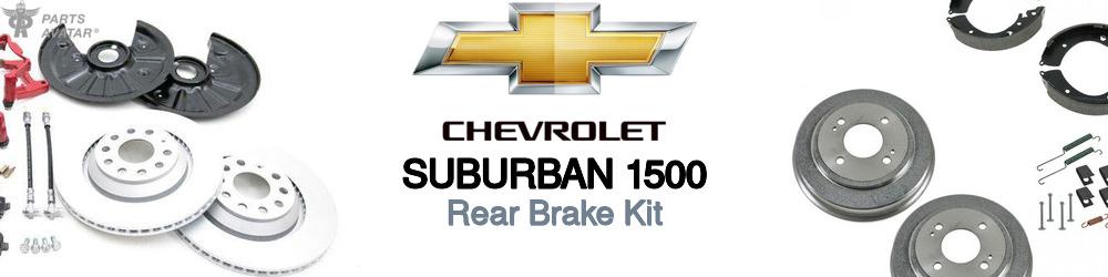 Discover Chevrolet Suburban 1500 Brake Rotors and Pads For Your Vehicle