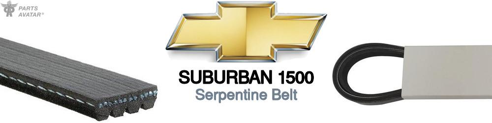 Discover Chevrolet Suburban 1500 Serpentine Belts For Your Vehicle