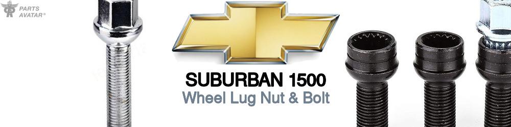Discover Chevrolet Suburban 1500 Wheel Lug Nut & Bolt For Your Vehicle