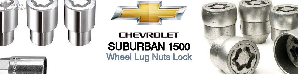 Discover Chevrolet Suburban 1500 Wheel Lug Nuts Lock For Your Vehicle