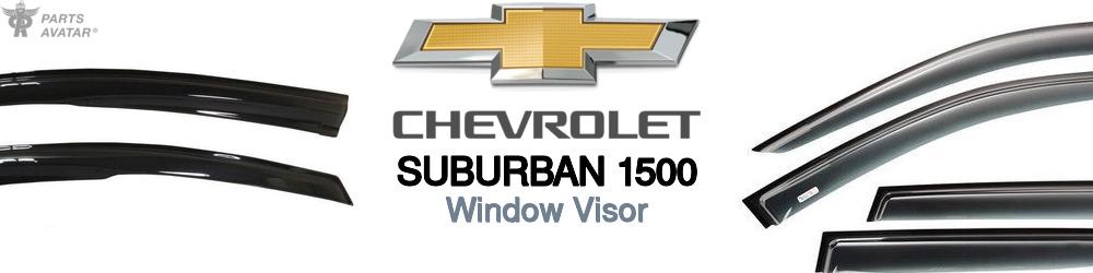 Discover Chevrolet Suburban 1500 Window Visors For Your Vehicle