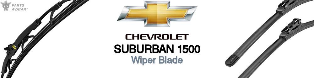 Discover Chevrolet Suburban 1500 Wiper Blades For Your Vehicle