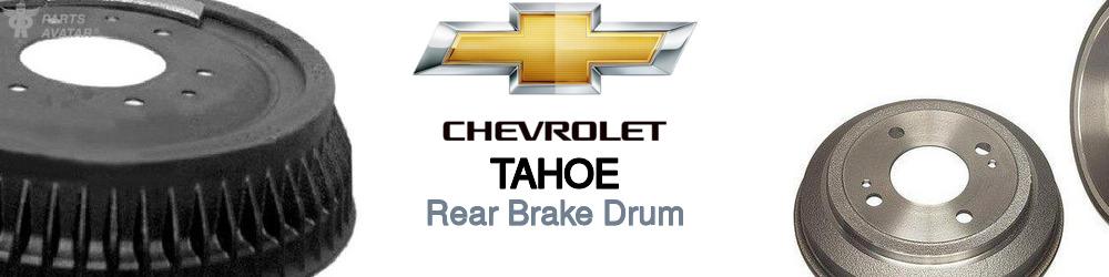 Discover Chevrolet Tahoe Rear Brake Drum For Your Vehicle