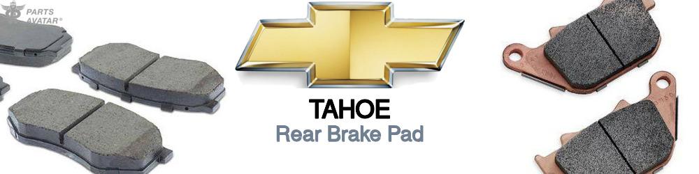 Discover Chevrolet Tahoe Rear Brake Pads For Your Vehicle