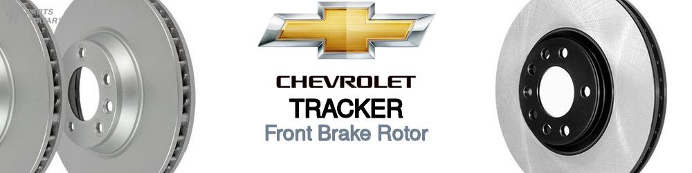 Discover Chevrolet Tracker Front Brake Rotors For Your Vehicle