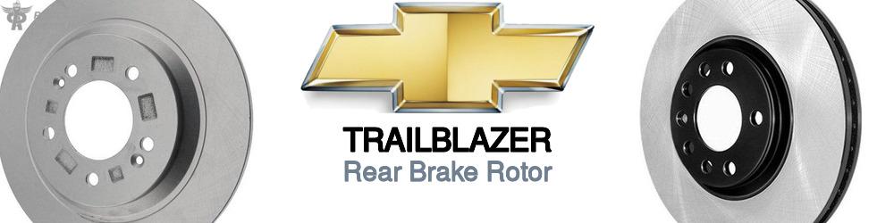 Discover Chevrolet Trailblazer Rear Brake Rotors For Your Vehicle