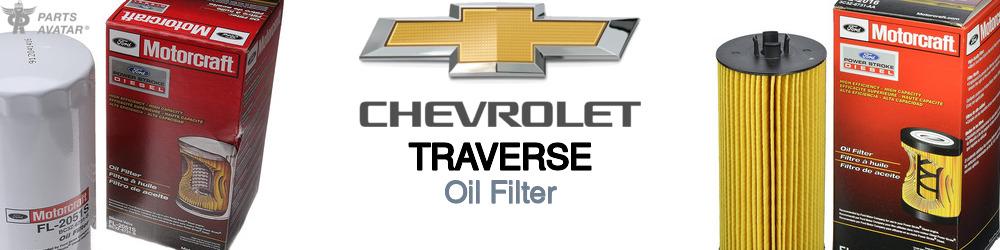 Discover Chevrolet Traverse Engine Oil Filters For Your Vehicle