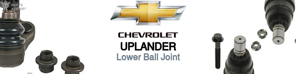 Discover Chevrolet Uplander Lower Ball Joints For Your Vehicle