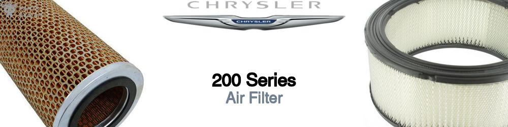 Discover Chrysler 200 series Air Intakes For Your Vehicle