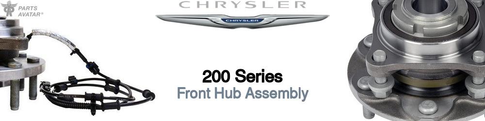 Chrysler 200 Series Front Hub Assembly