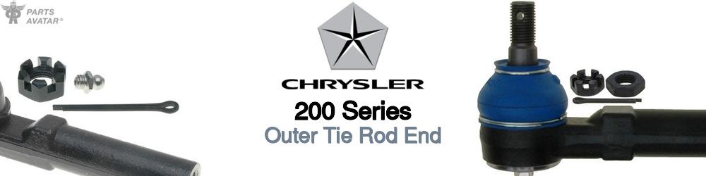 Discover Chrysler 200 series Outer Tie Rods For Your Vehicle