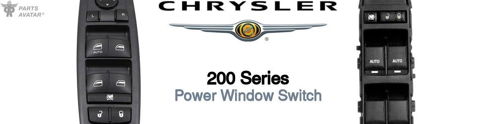 Discover Chrysler 200 series Window Switches For Your Vehicle