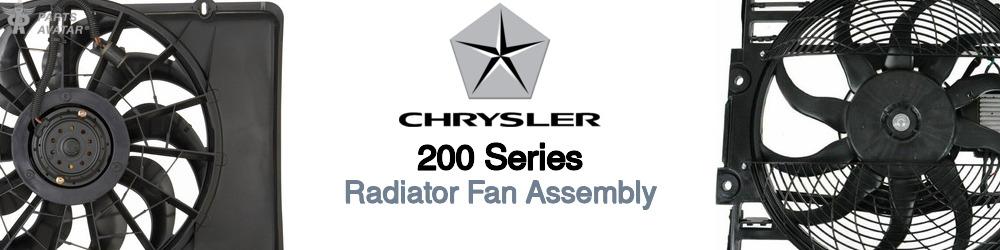 Discover Chrysler 200 series Radiator Fans For Your Vehicle