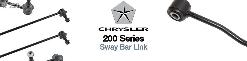 Discover Chrysler 200 series Sway Bar Links For Your Vehicle