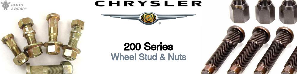 Chrysler 200 Series Wheel Stud & Nuts