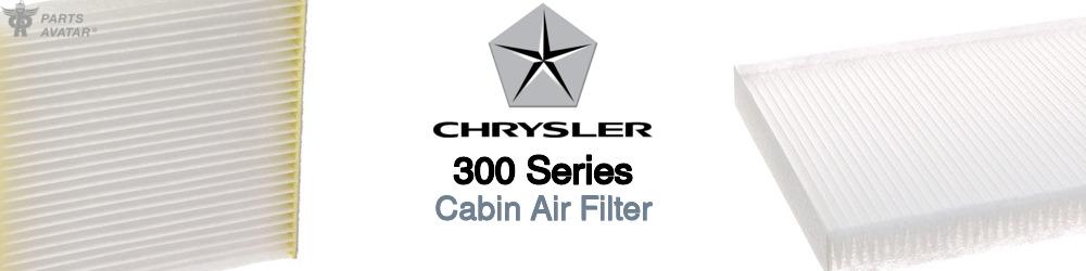 Discover Chrysler 300 series Cabin Air Filters For Your Vehicle