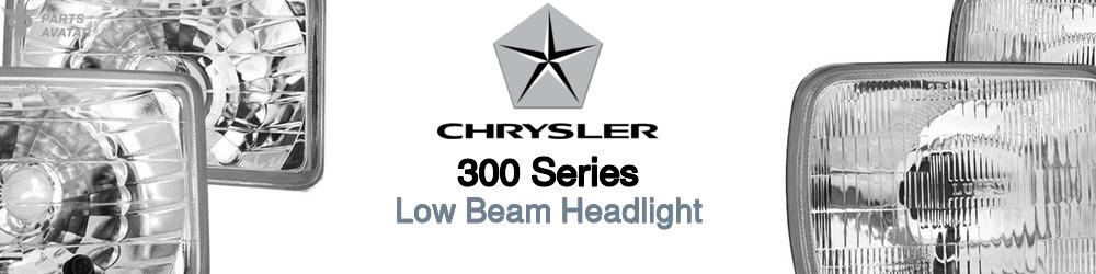 Discover Chrysler 300 series Low Beam Bulbs For Your Vehicle