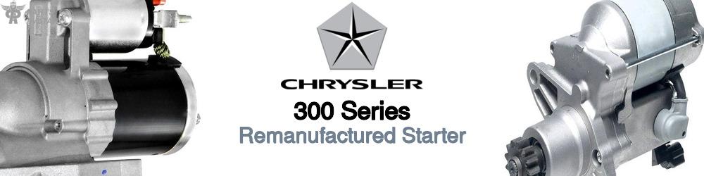 Discover Chrysler 300 series Starter Motors For Your Vehicle