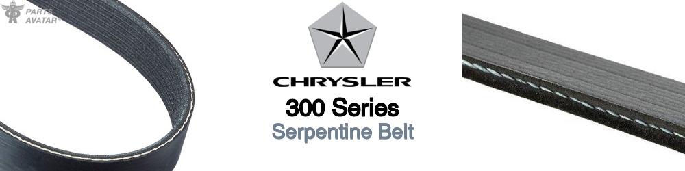 Discover Chrysler 300 series Serpentine Belts For Your Vehicle