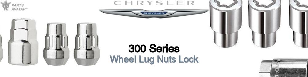 Chrysler 300 Series Wheel Lug Nuts Lock