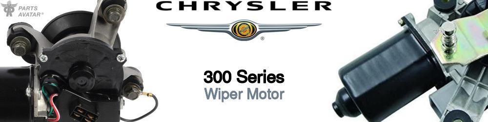 Discover Chrysler 300 series Wiper Motors For Your Vehicle