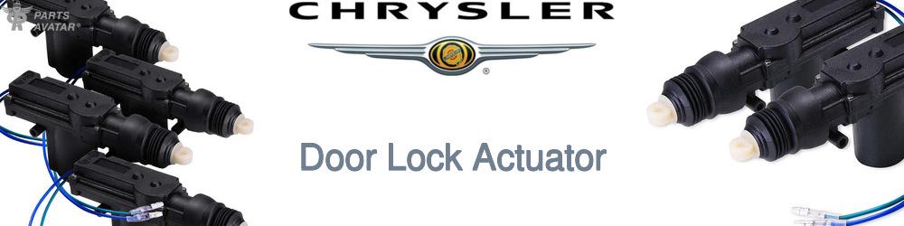 Discover Chrysler Door Lock Actuators For Your Vehicle