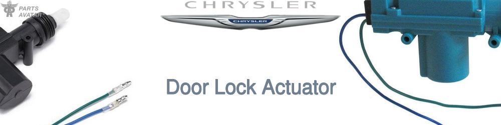 Discover Chrysler Door Lock Actuator For Your Vehicle