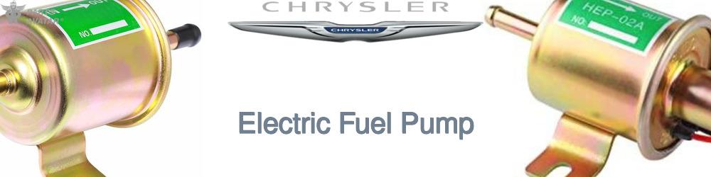 Discover Chrysler Electric Fuel Pump For Your Vehicle