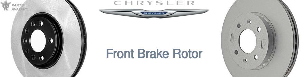 Discover Chrysler Front Brake Rotors For Your Vehicle