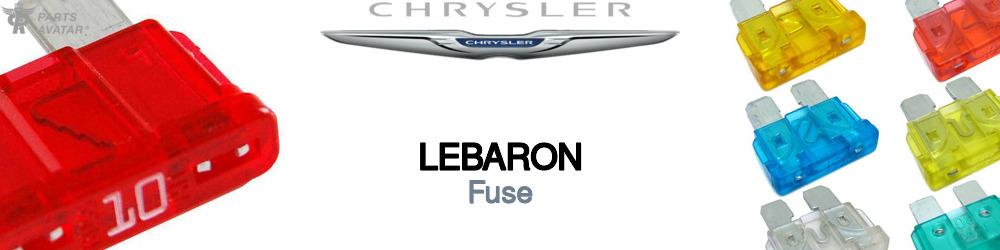 Discover Chrysler Lebaron Fuses For Your Vehicle