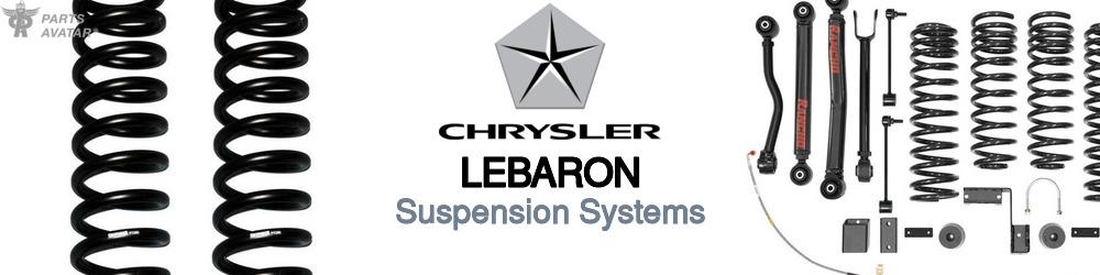 Discover Chrysler Lebaron Suspension For Your Vehicle