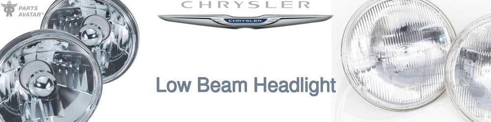 Discover Chrysler Low Beam Bulbs For Your Vehicle