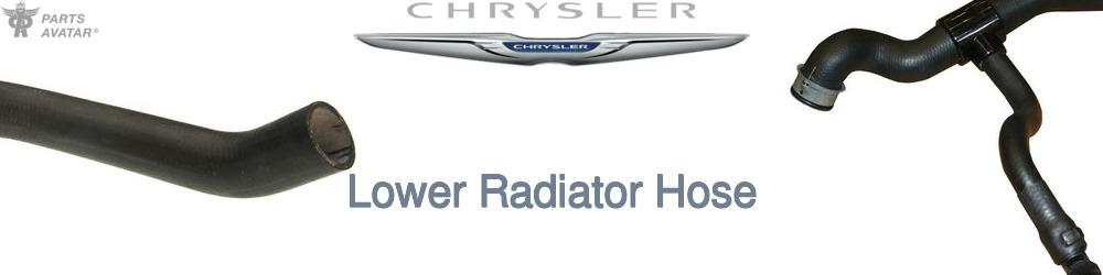 Discover Chrysler Lower Radiator Hoses For Your Vehicle