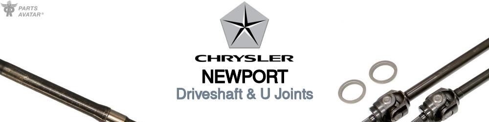 Discover Chrysler Newport U-Joints For Your Vehicle