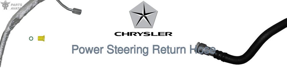 Discover Chrysler Power Steering Return Hoses For Your Vehicle