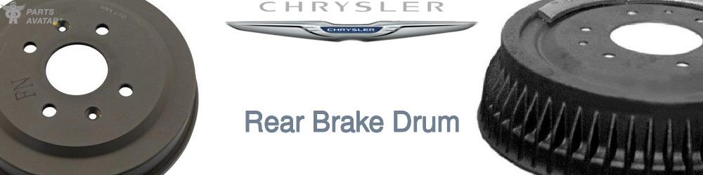 Discover Chrysler Rear Brake Drum For Your Vehicle