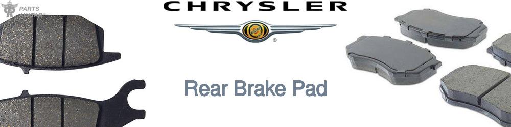 Discover Chrysler Rear Brake Pads For Your Vehicle