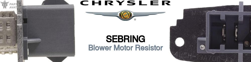 Discover Chrysler Sebring Blower Motor Resistors For Your Vehicle