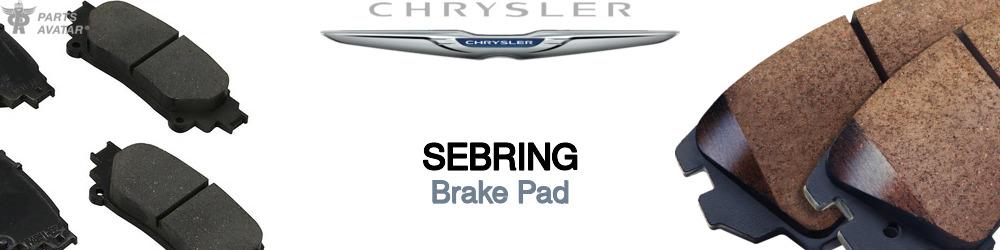 Discover Chrysler Sebring Brake Pads For Your Vehicle