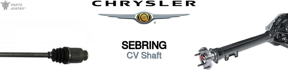 Chrysler Sebring CV Shaft