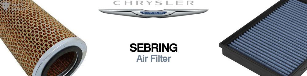 Discover Chrysler Sebring Air Intakes For Your Vehicle