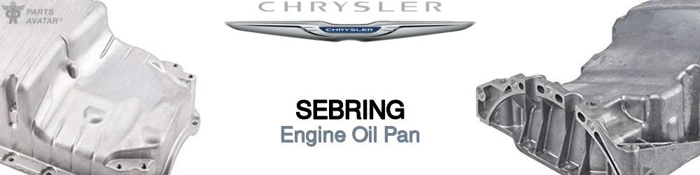 Discover Chrysler Sebring Oil Pans For Your Vehicle