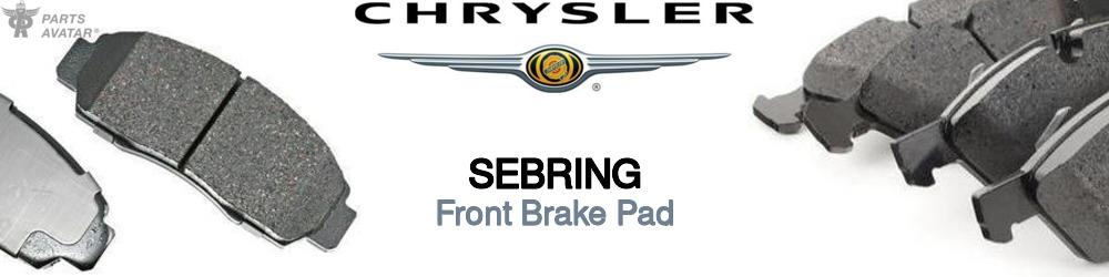 Discover Chrysler Sebring Front Brake Pads For Your Vehicle