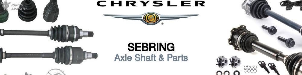 Chrysler Sebring Axle Shaft & Parts