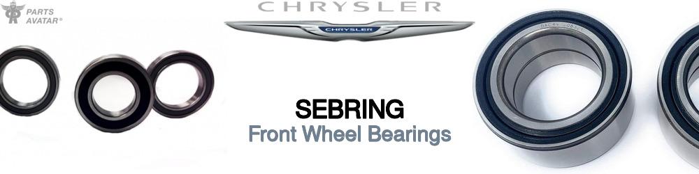Chrysler Sebring Front Wheel Bearings