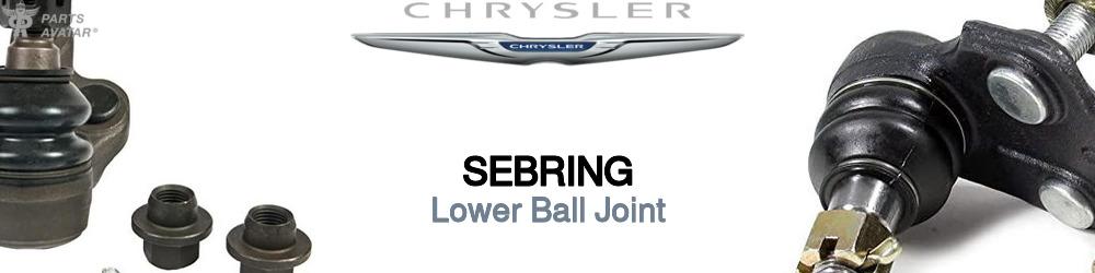 Discover Chrysler Sebring Lower Ball Joints For Your Vehicle