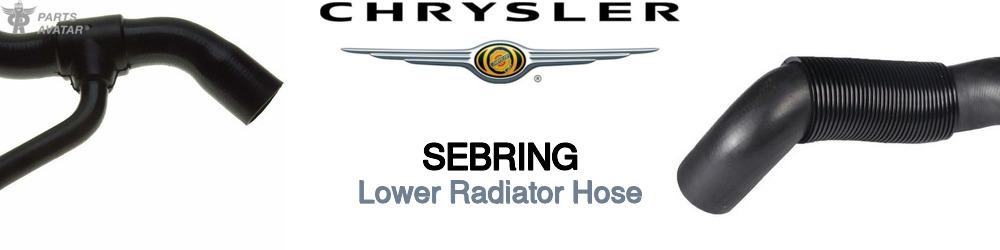 Discover Chrysler Sebring Lower Radiator Hoses For Your Vehicle