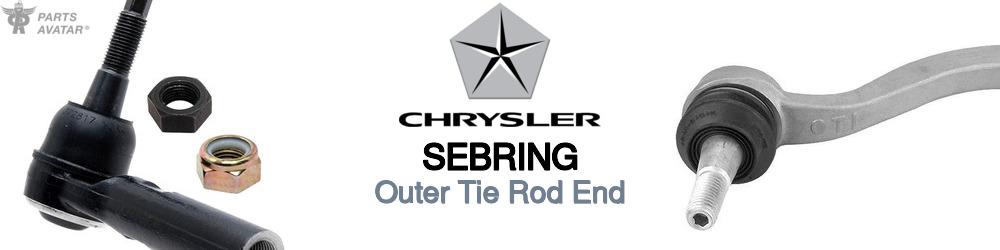 Discover Chrysler Sebring Outer Tie Rods For Your Vehicle
