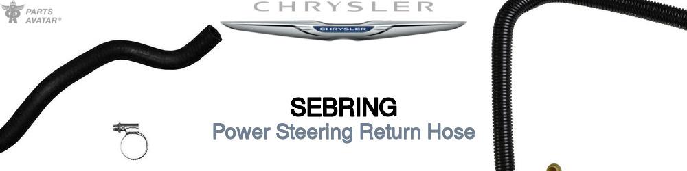 Discover Chrysler Sebring Power Steering Return Hoses For Your Vehicle